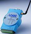 The ADAM-4550 2,4 GHz radio modem is RS232/RS485 software configurable